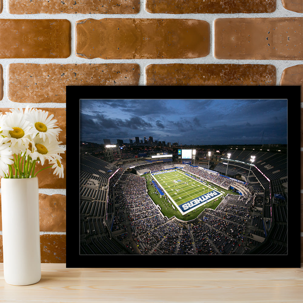 Georgia State Stadium, Stadium Canvas, Sport Art, Gift for him, Framed Art Print Wall Decor, Picture Framed