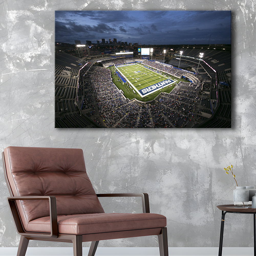 Georgia State Stadium, Stadium Canvas, Sport Art, Gift for him, Man Cave Decor, Art Print, Canvas Print Wall Art