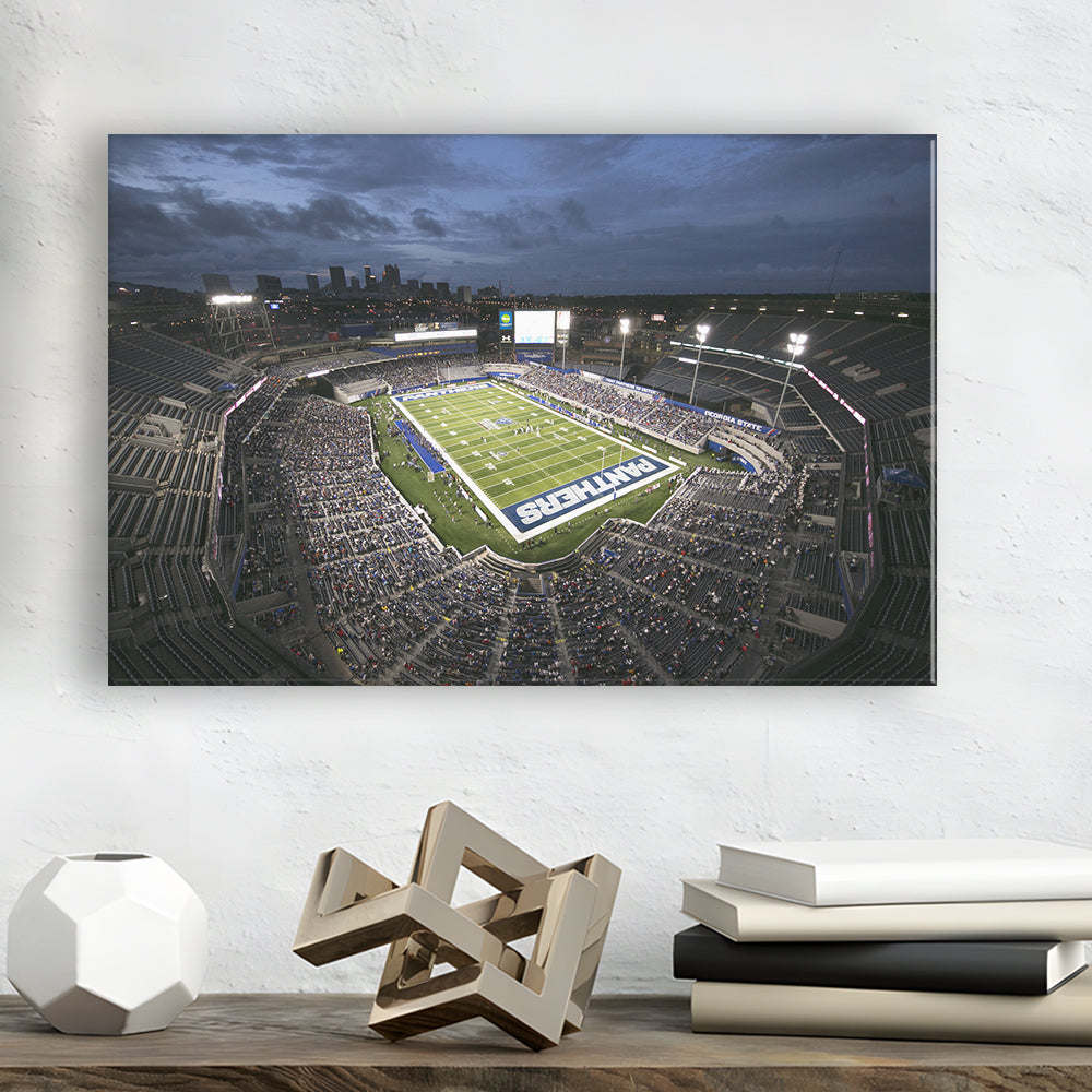 Georgia State Stadium, Stadium Canvas, Sport Art, Gift for him, Man Cave Decor, Art Print, Canvas Print Wall Art