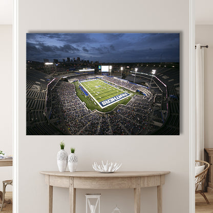 Georgia State Stadium, Stadium Canvas, Sport Art, Gift for him, Man Cave Decor, Art Print, Canvas Print Wall Art