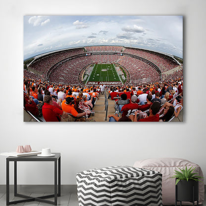 Getty Bryant Denny Stadium, Stadium Canvas, Sport Art, Gift for him, Man Cave Decor, Art Print, Canvas Print Wall Art