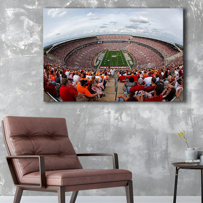 Getty Bryant Denny Stadium, Stadium Canvas, Sport Art, Gift for him, Man Cave Decor, Art Print, Canvas Print Wall Art