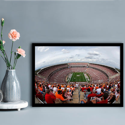 Getty Bryant Denny Stadium, Stadium Canvas, Sport Art, Gift for him, Framed Art Print Wall Decor, Picture Framed