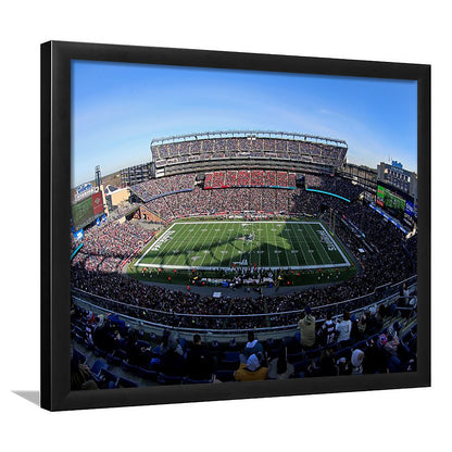 Gillette Stadium Patriots, Stadium Canvas, Sport Art, Gift for him, Framed Art Print Wall Decor, Picture Framed