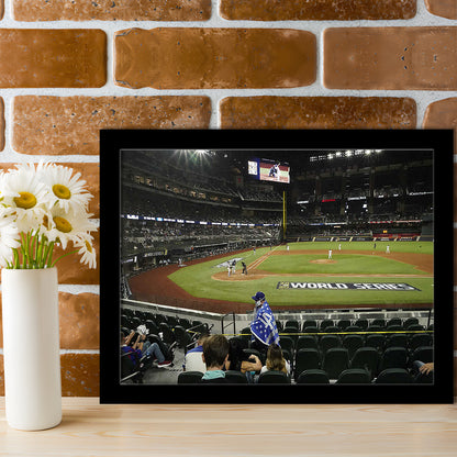 Globe Life Field, Stadium Canvas, Sport Art, Gift for him, Framed Art Print Wall Decor, Picture Framed