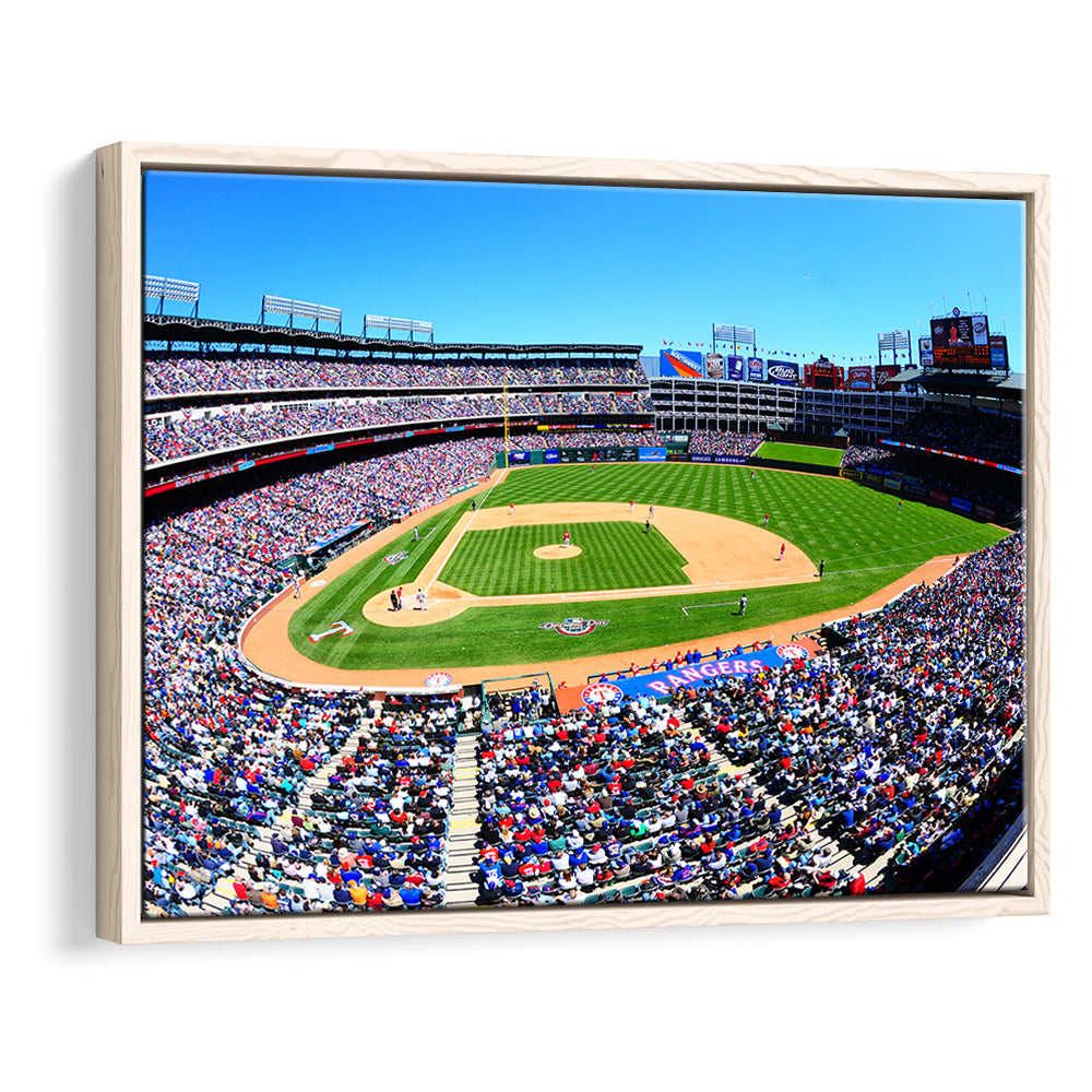 Globe Rangers Stadium Life, Stadium Canvas, Sport Art, Framed Canvas Print Wall Art, Floating Frame