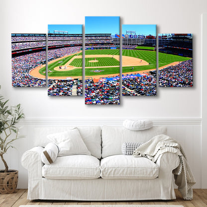 Globe Rangers Stadium Life, Stadium Canvas, Sport Art, Gift for him, 5 Panel, Large Canvas, Canvas Print Wall Art