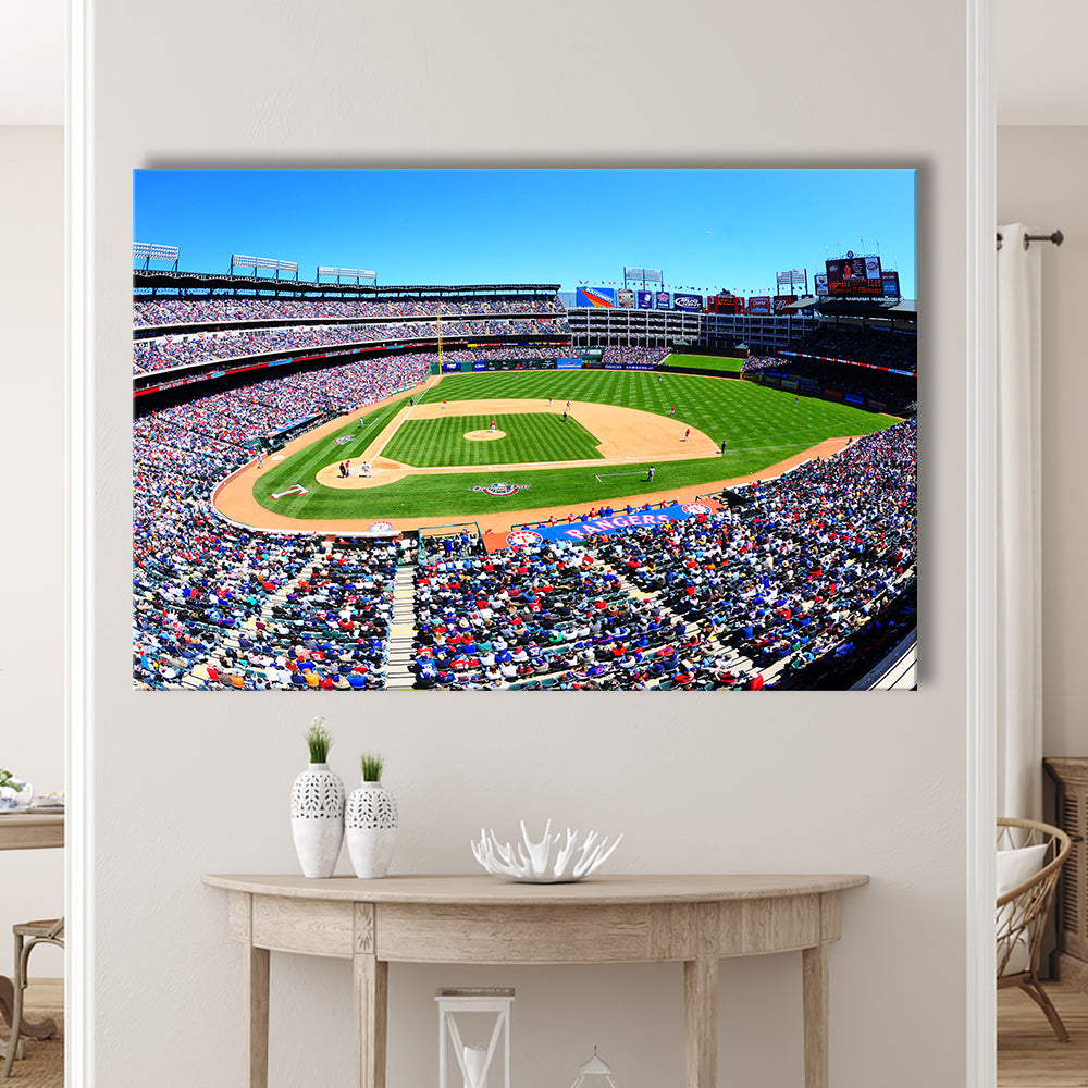 Globe Rangers Stadium Life, Stadium Canvas, Sport Art, Gift for him, Man Cave Decor, Art Print, Canvas Print Wall Art
