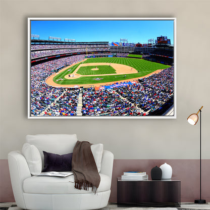 Globe Rangers Stadium Life, Stadium Canvas, Sport Art, Framed Canvas Print Wall Art, Floating Frame