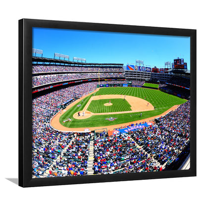 Globe Rangers Stadium Life, Stadium Canvas, Sport Art, Gift for him, Framed Art Print Wall Decor, Picture Framed
