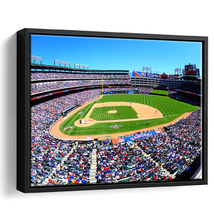 Globe Rangers Stadium Life, Stadium Canvas, Sport Art, Framed Canvas Print Wall Art, Floating Frame