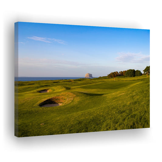 Golf Course Scotland Links Camera, Golf Art Print,Gifts Golf Lover
