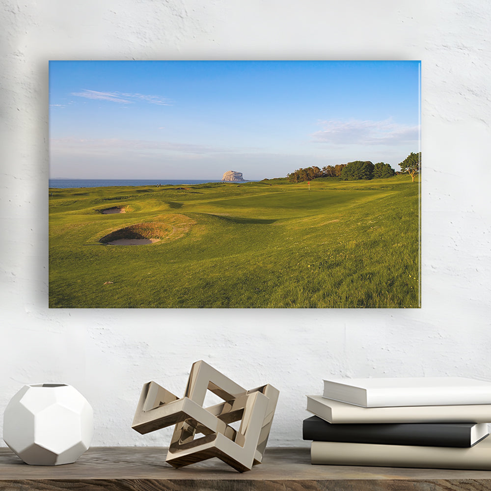 Golf Course Scotland Links Camera, Golf Art Print,Gifts Golf Lover