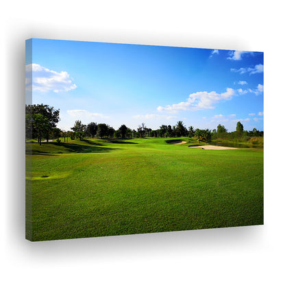 Golf Course Landscape, Golf Art Print,Gifts Golf Lover