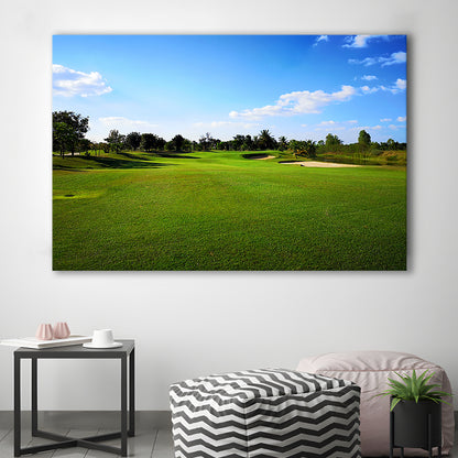 Golf Course Landscape, Golf Art Print,Gifts Golf Lover
