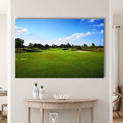Golf Course Landscape, Golf Art Print,Gifts Golf Lover