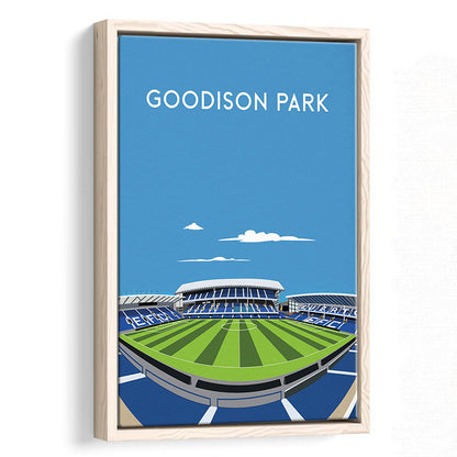 Goodison Park, Everton Stadium Wall Art Print, Football Stadium Art Decor, Framed Canvas Prints Wall Art