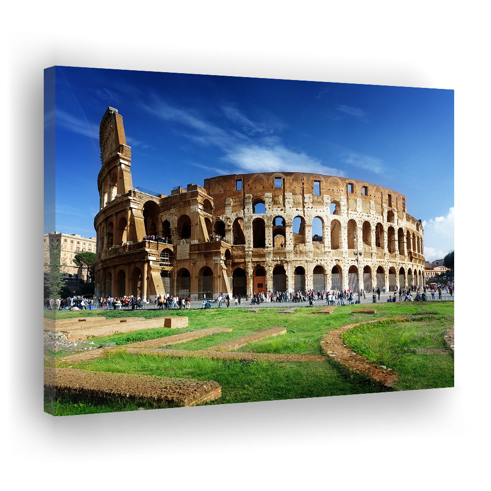 Great Colosseum, Stadium Canvas, Sport Art, Gift for him, Man Cave Decor, Art Print, Canvas Print Wall Art