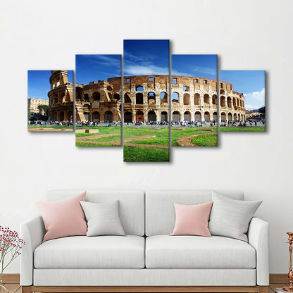 Great Colosseum, Stadium Canvas, Sport Art, Gift for him, 5 Panel, Large Canvas, Canvas Print Wall Art