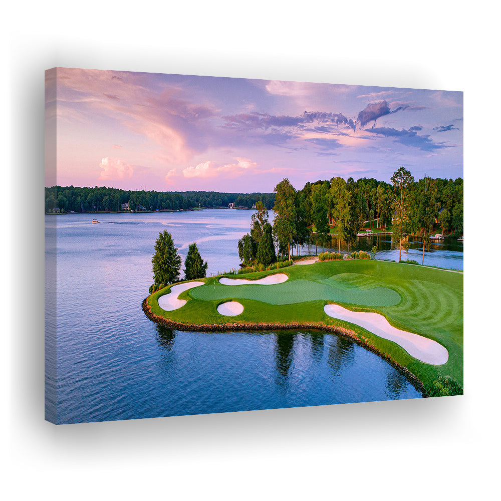 Great Waters At Reynolds Lake Oconee Golf Courses, Golf Art Print,Gifts Golf Lover