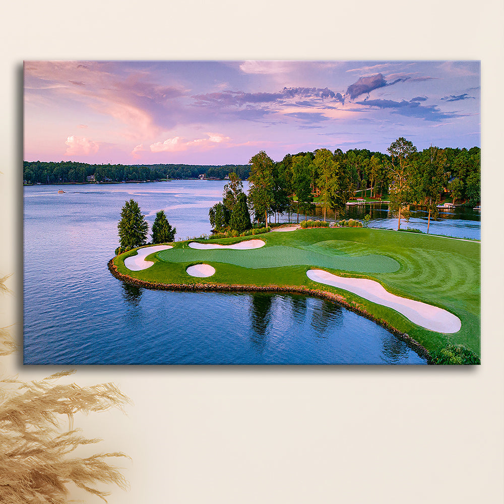 Great Waters At Reynolds Lake Oconee Golf Courses, Golf Art Print,Gifts Golf Lover