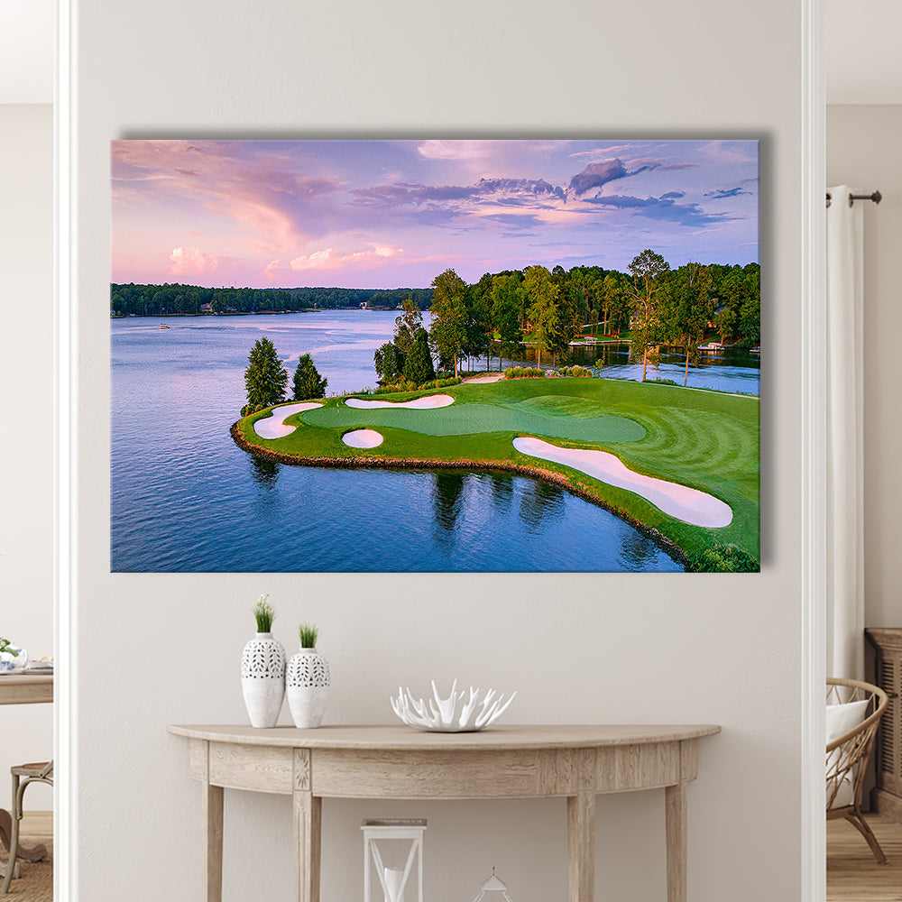 Great Waters At Reynolds Lake Oconee Golf Courses, Golf Art Print,Gifts Golf Lover