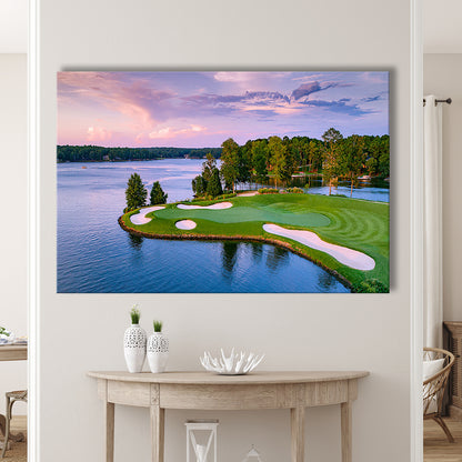 Great Waters At Reynolds Lake Oconee Golf Courses, Golf Art Print,Gifts Golf Lover