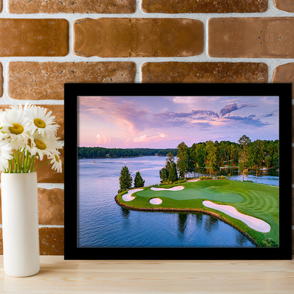 Great Waters At Reynolds Lake Oconee Golf Courses, Framed Art Print Wall Decor, Picture Framed