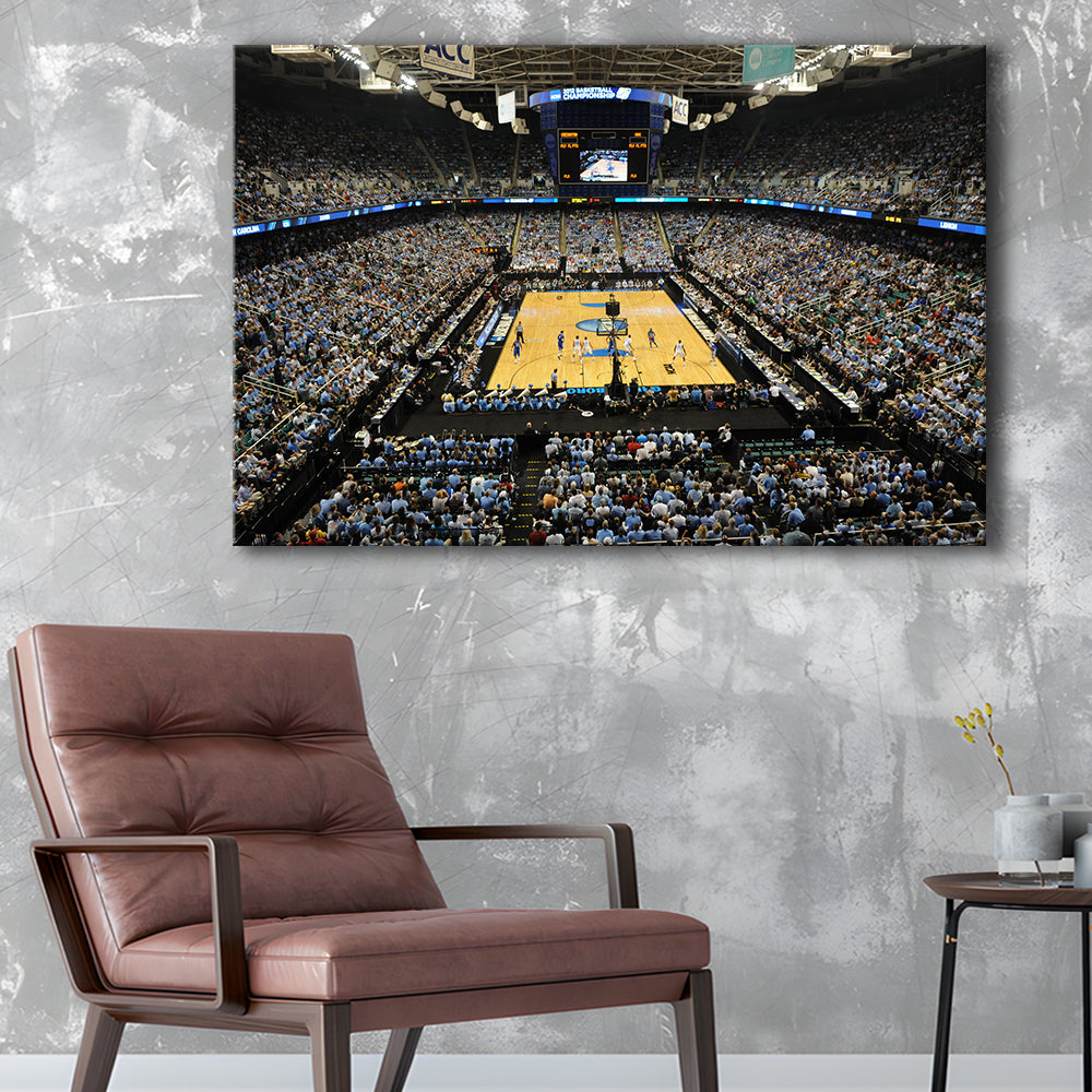 Greensboro Coliseum Complex, Stadium Canvas, Sport Art, Gift for him, Man Cave Decor, Art Print, Canvas Print Wall Art