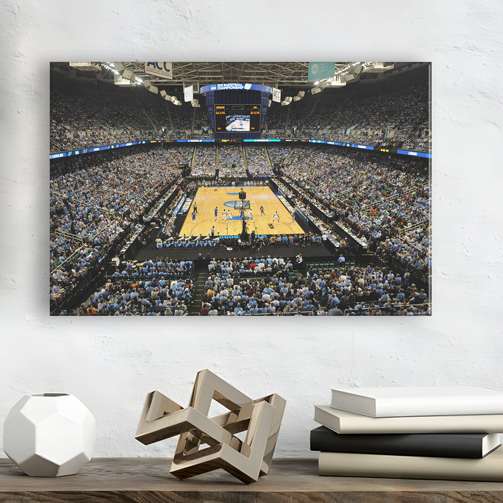 Greensboro Coliseum Complex, Stadium Canvas, Sport Art, Gift for him, Man Cave Decor, Art Print, Canvas Print Wall Art