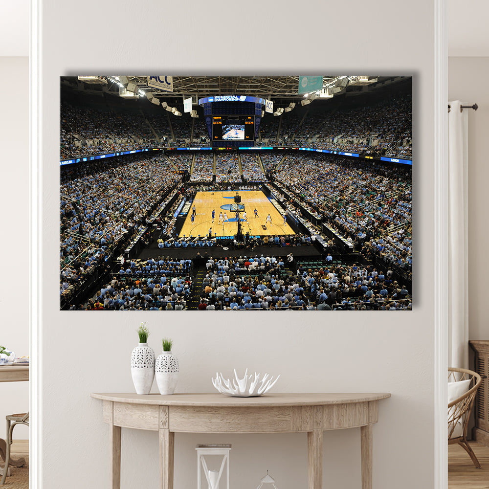 Greensboro Coliseum Complex, Stadium Canvas, Sport Art, Gift for him, Man Cave Decor, Art Print, Canvas Print Wall Art