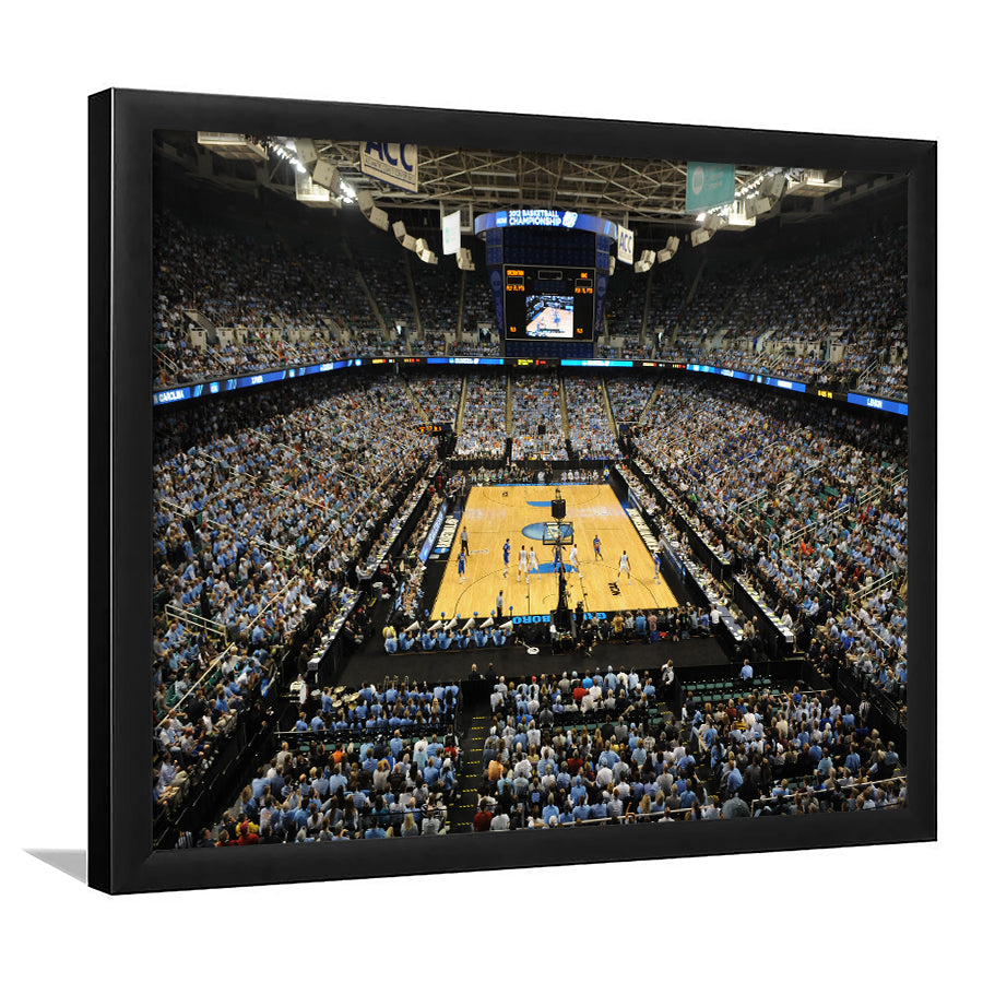 Greensboro Coliseum Complex, Stadium Canvas, Sport Art, Gift for him, Framed Art Print Wall Decor, Picture Framed