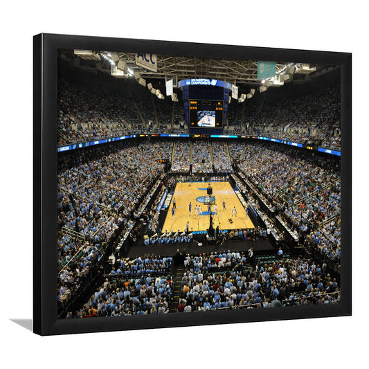 Greensboro Coliseum Complex, Stadium Canvas, Sport Art, Gift for him, Framed Art Print Wall Decor, Picture Framed