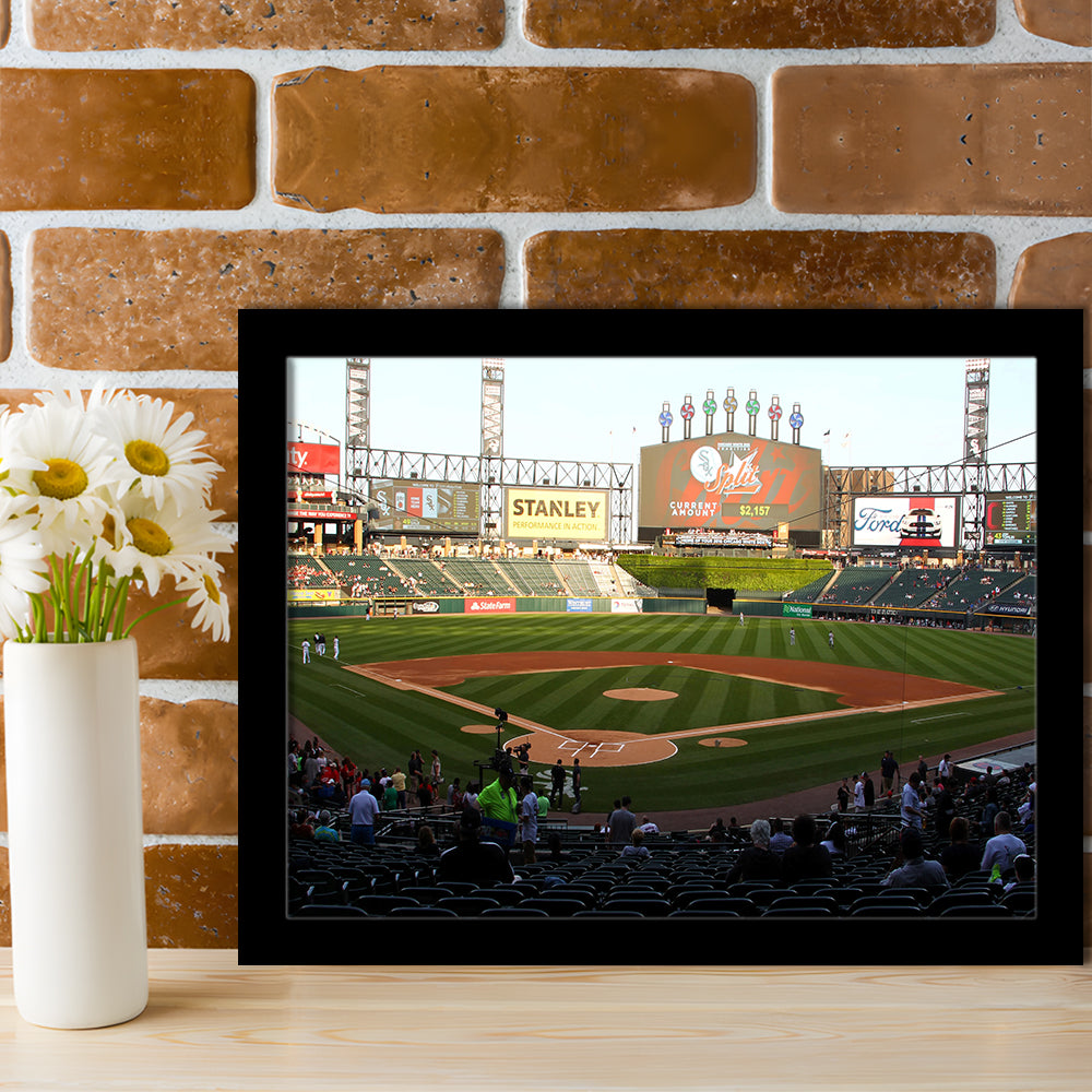 Guaranteed Rate Field in Chicago, Stadium Canvas, Sport Art, Gift for him, Framed Art Print Wall Decor, Picture Framed