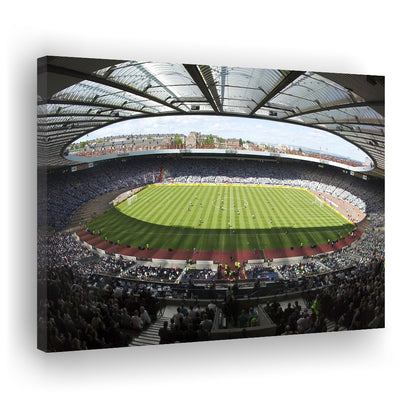 Hampden Park Stadium, Stadium Canvas, Sport Art, Gift for him, Man Cave Decor, Art Print, Canvas Print Wall Art