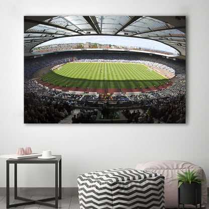 Hampden Park Stadium, Stadium Canvas, Sport Art, Gift for him, Man Cave Decor, Art Print, Canvas Print Wall Art