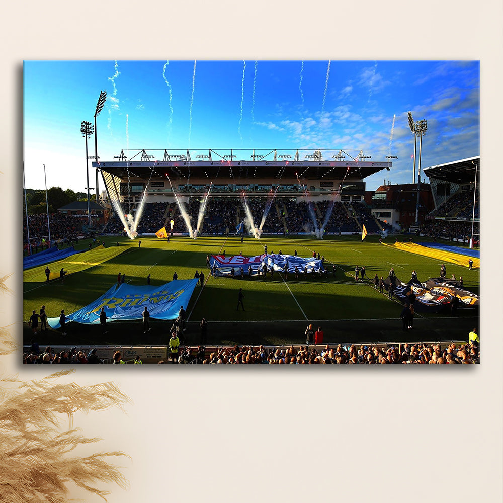 Headingley Stadium, Stadium Canvas, Sport Art, Gift for him, Man Cave Decor, Art Print, Canvas Print Wall Art