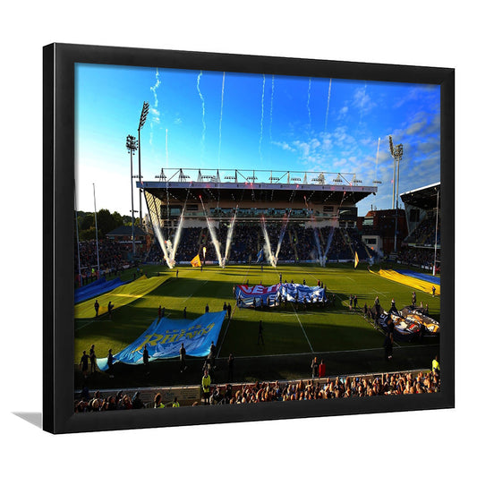 Headingley Stadium, Stadium Canvas, Sport Art, Gift for him, Framed Art Print Wall Decor, Picture Framed