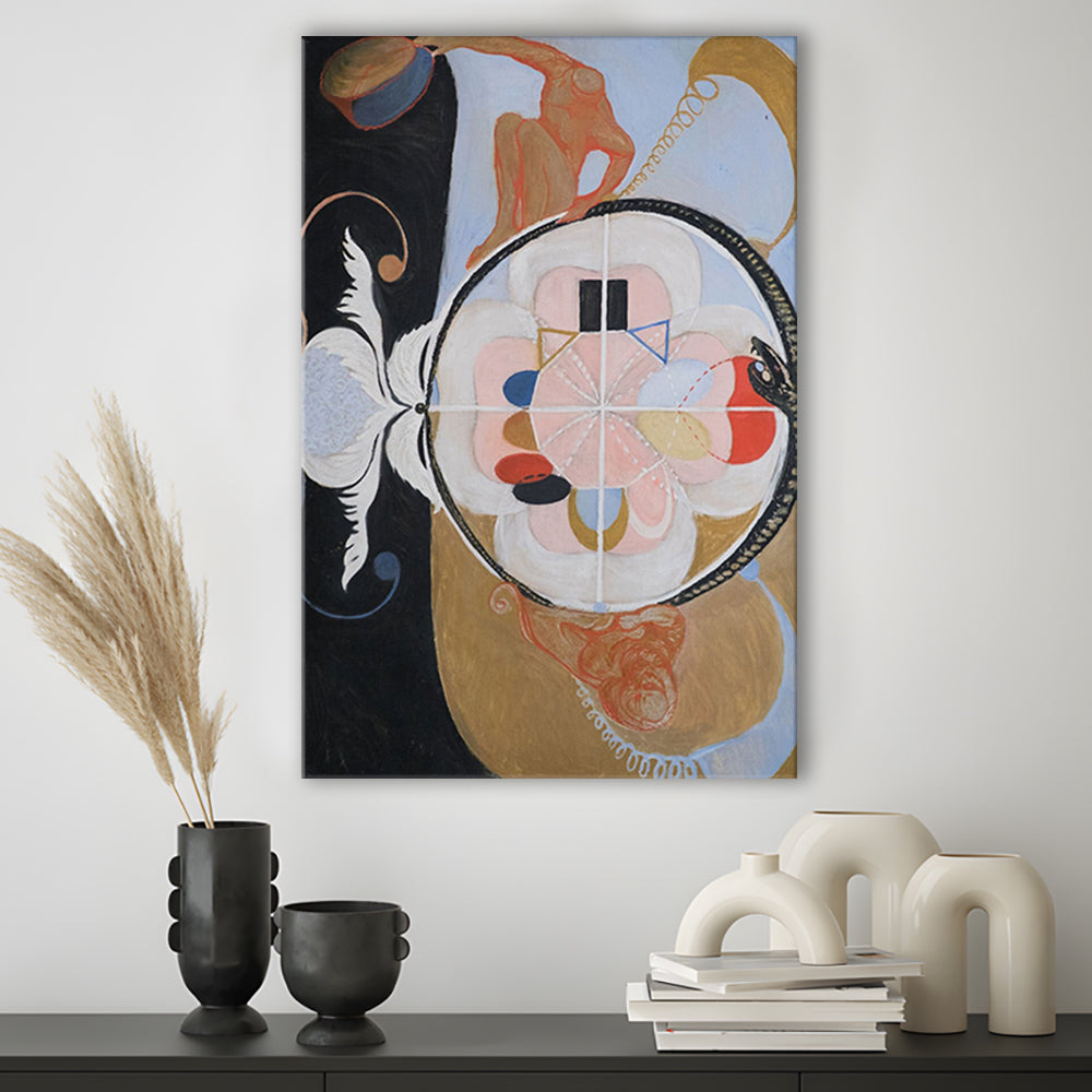 Hilma Af Klint Art Print, Abstract, Art Reproduction, Hilma Af Klint Print, Canvas Print, Canvas Decor