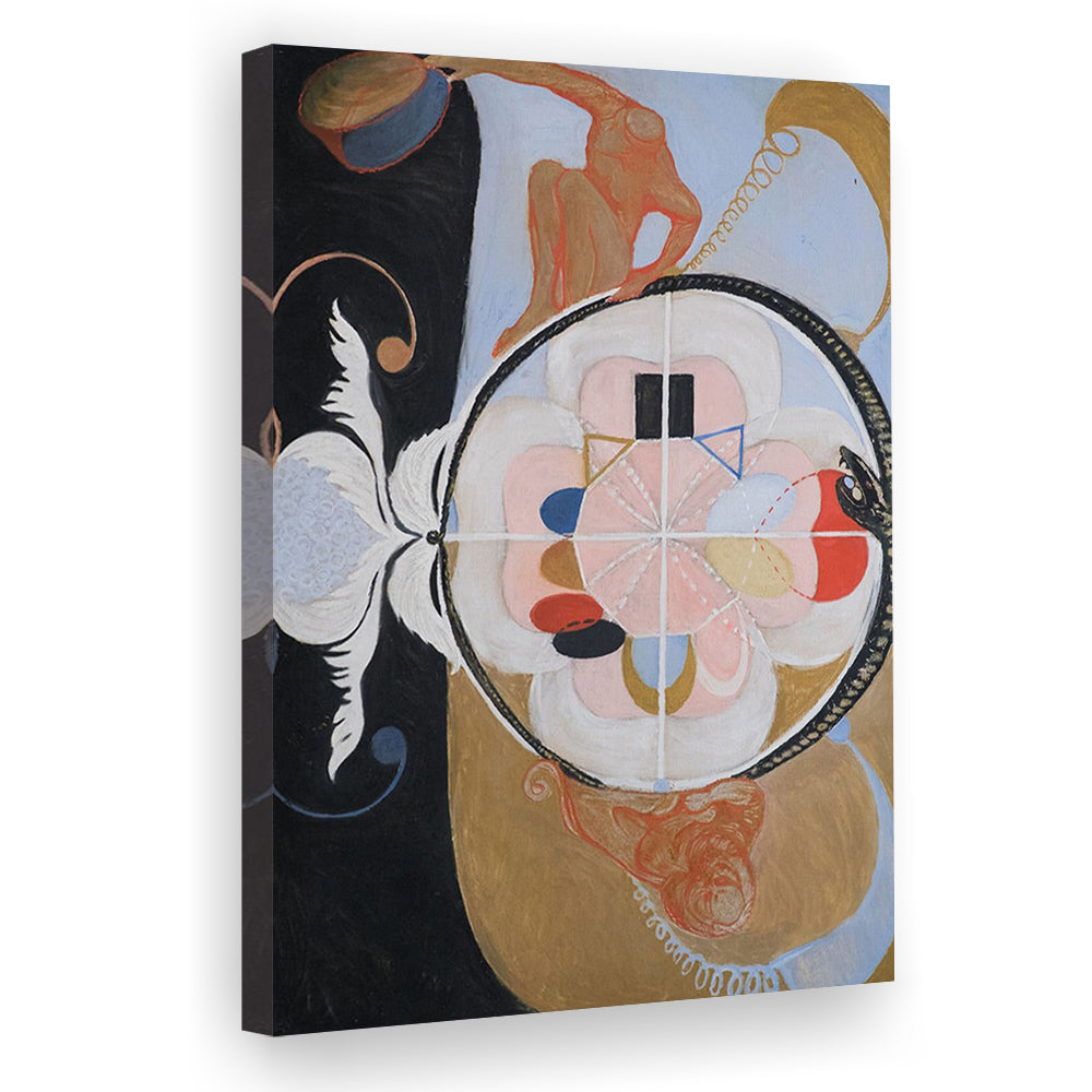 Hilma Af Klint Art Print, Abstract, Art Reproduction, Hilma Af Klint Print, Canvas Print, Canvas Decor