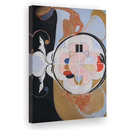 Hilma Af Klint Art Print, Abstract, Art Reproduction, Hilma Af Klint Print, Canvas Print, Canvas Decor