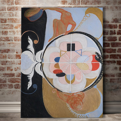 Hilma Af Klint Art Print, Abstract, Art Reproduction, Hilma Af Klint Print, Canvas Print, Canvas Decor