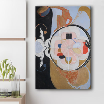 Hilma Af Klint Art Print, Abstract, Art Reproduction, Hilma Af Klint Print, Canvas Print, Canvas Decor