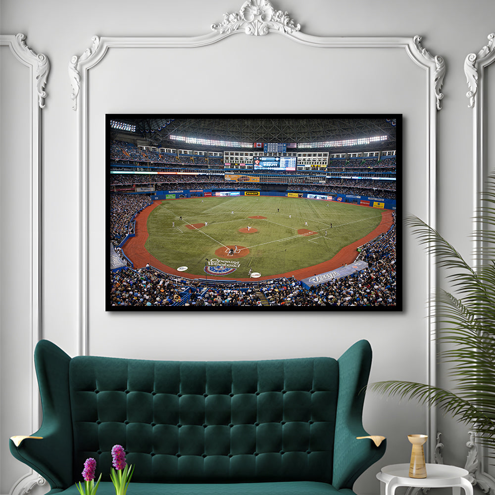 Hiram Bithorn Stadium, Stadium Canvas, Sport Art, Gift for him, Framed Art Print Wall Decor, Picture Framed