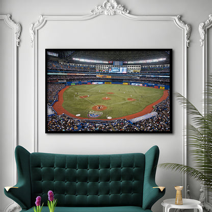 Hiram Bithorn Stadium, Stadium Canvas, Sport Art, Gift for him, Framed Art Print Wall Decor, Picture Framed