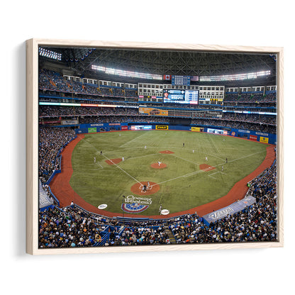 Hiram Bithorn Stadium, Stadium Canvas, Sport Art, Framed Canvas Print Wall Art, Floating Frame