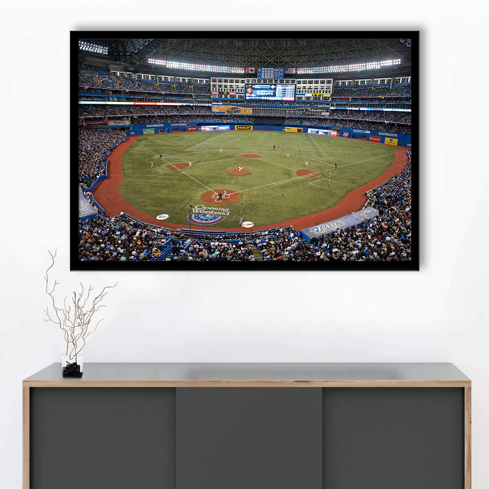 Hiram Bithorn Stadium, Stadium Canvas, Sport Art, Gift for him, Framed Art Print Wall Decor, Picture Framed
