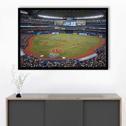 Hiram Bithorn Stadium, Stadium Canvas, Sport Art, Gift for him, Framed Art Print Wall Decor, Picture Framed