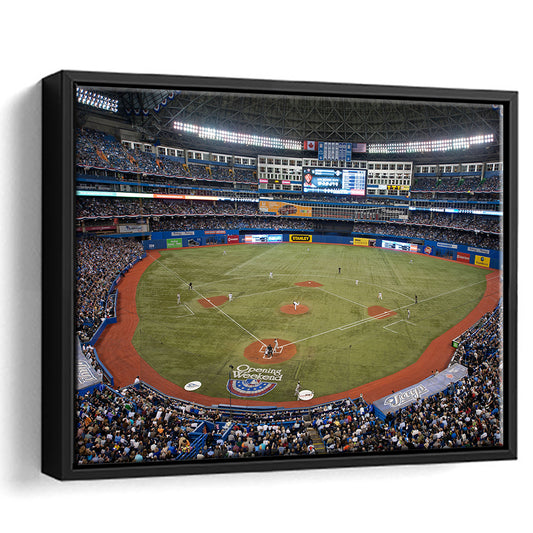 Hiram Bithorn Stadium, Stadium Canvas, Sport Art, Framed Canvas Print Wall Art, Floating Frame