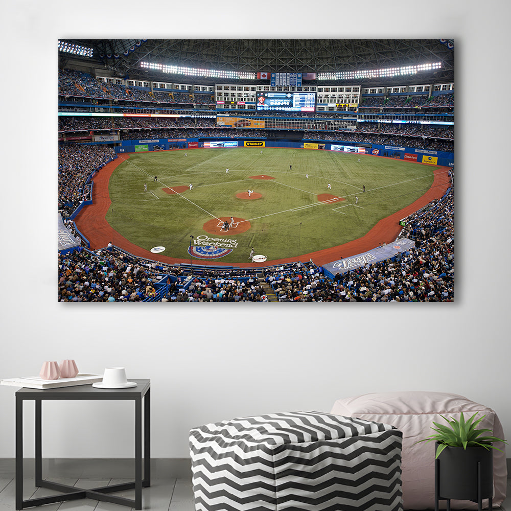 Hiram Bithorn Stadium, Stadium Canvas, Sport Art, Gift for him, Man Cave Decor, Art Print, Canvas Print Wall Art